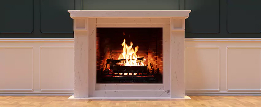 Open Flame Wood-Burning Fireplace Installation Services in Tracy, California