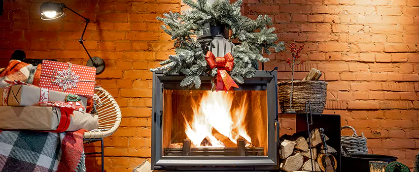 Travis Industries Linear Gas Fireplace Installation in Tracy, California