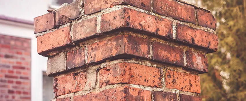 Cracked Chimney Bricks Repair Cost in Tracy, California
