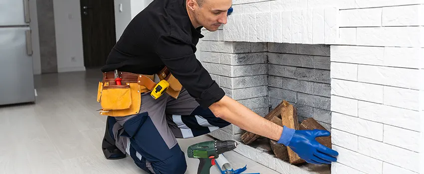 Fireplace Damaged Damper Frame Repair Services in Tracy, California