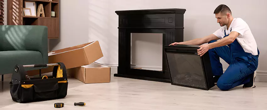 Old Rusted Metal Fireplace Repair And Replacement in Tracy, CA