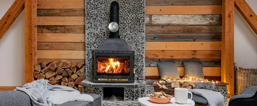 Thelin Hearth Products Direct Vent Gas Stove Fireplace Inspection in Tracy, California